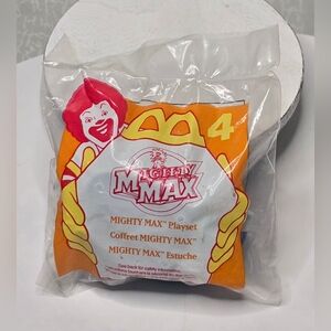 Mighty Max Playset #4 Ice Blue Skull McDonald's Happy Meal Toy 1995-Read Details